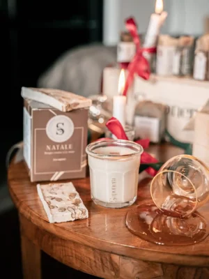 Natale, bougie artisanale