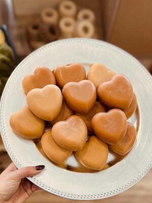 Savon artisanal de Noël – Édition Coeur